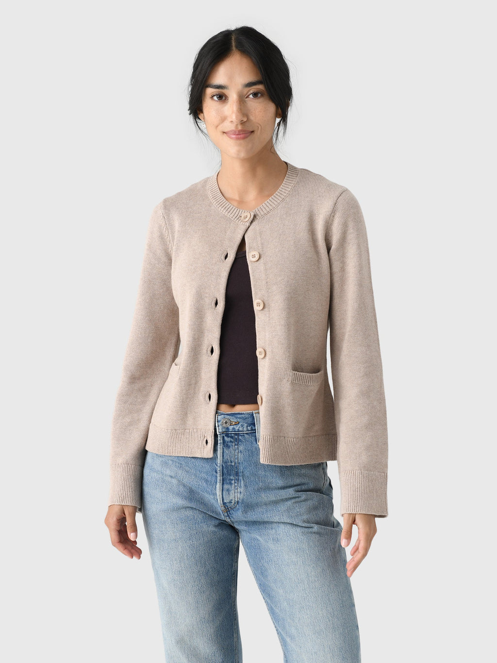 Eche Women's Shaped Cardigan