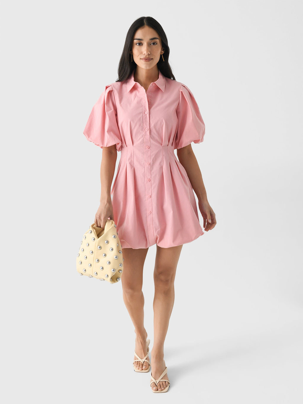 Simkhai Women's Cleo Cotton Mini Dress