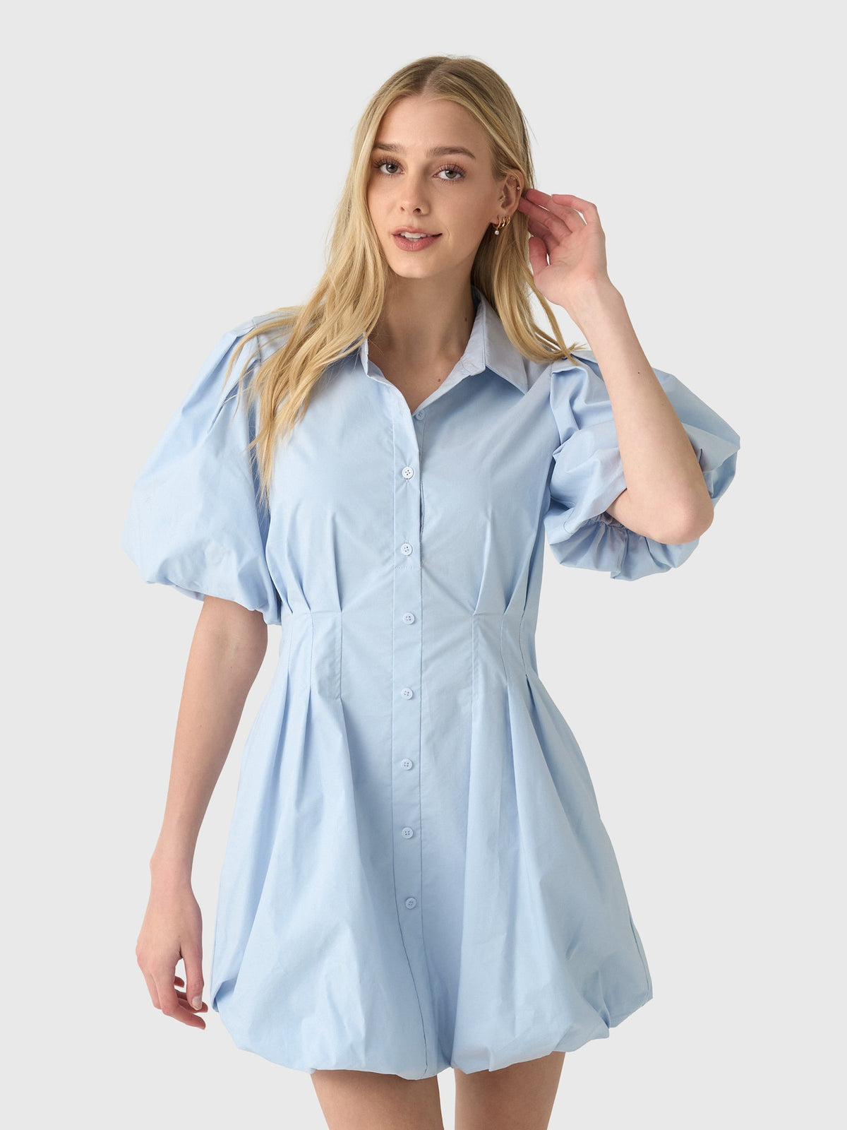 Simkhai Women's Cleo Cotton Mini Dress