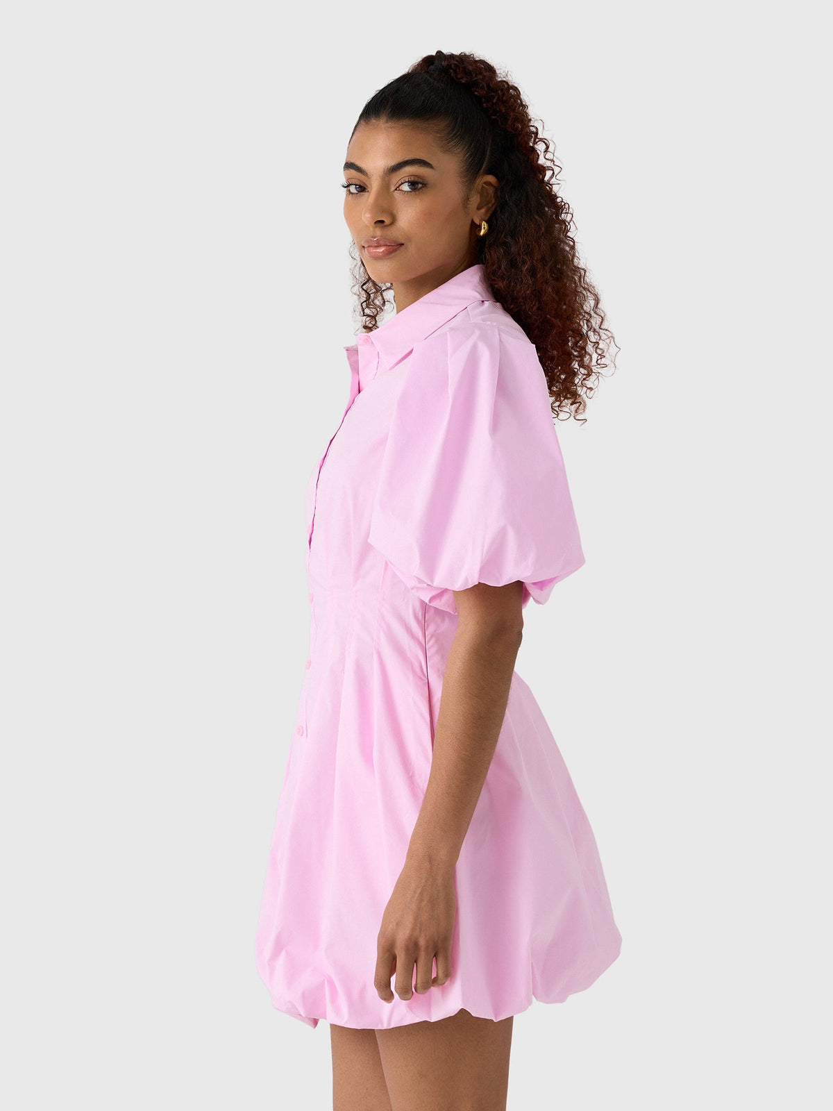 Simkhai Women's Cleo Cotton Mini Dress