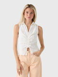 Simkhai Women's Arabella Jacquard Top