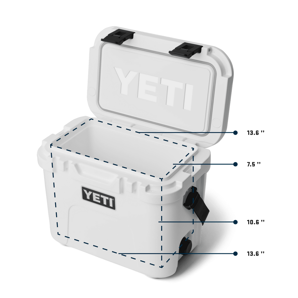 Yeti Roadie 15 Hard Cooler Fog Grey/Blue