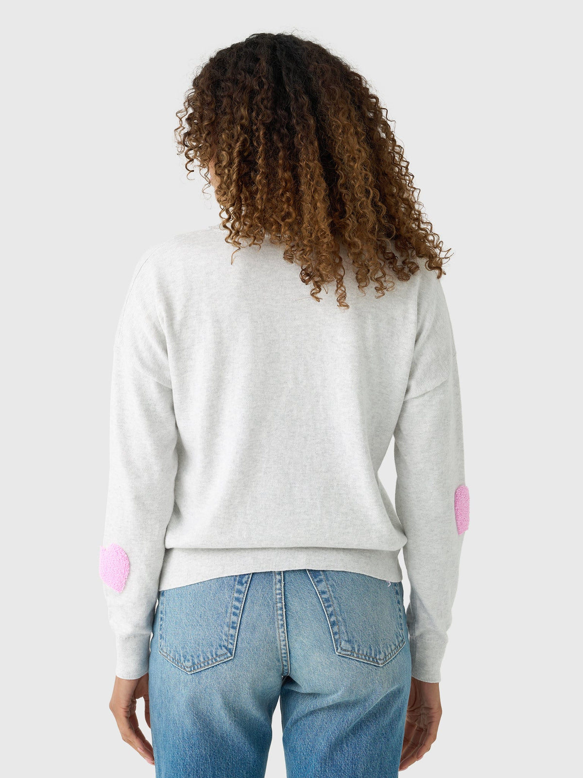 Eche Women's Heart Crew Sweater
