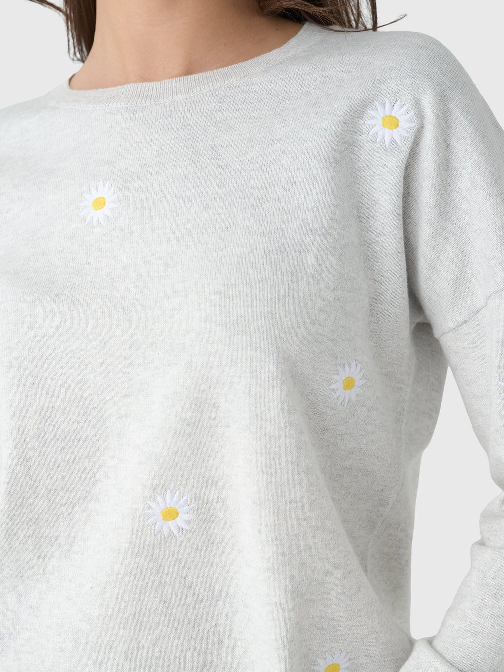 MVG Women's Daisy Crewneck Sweater