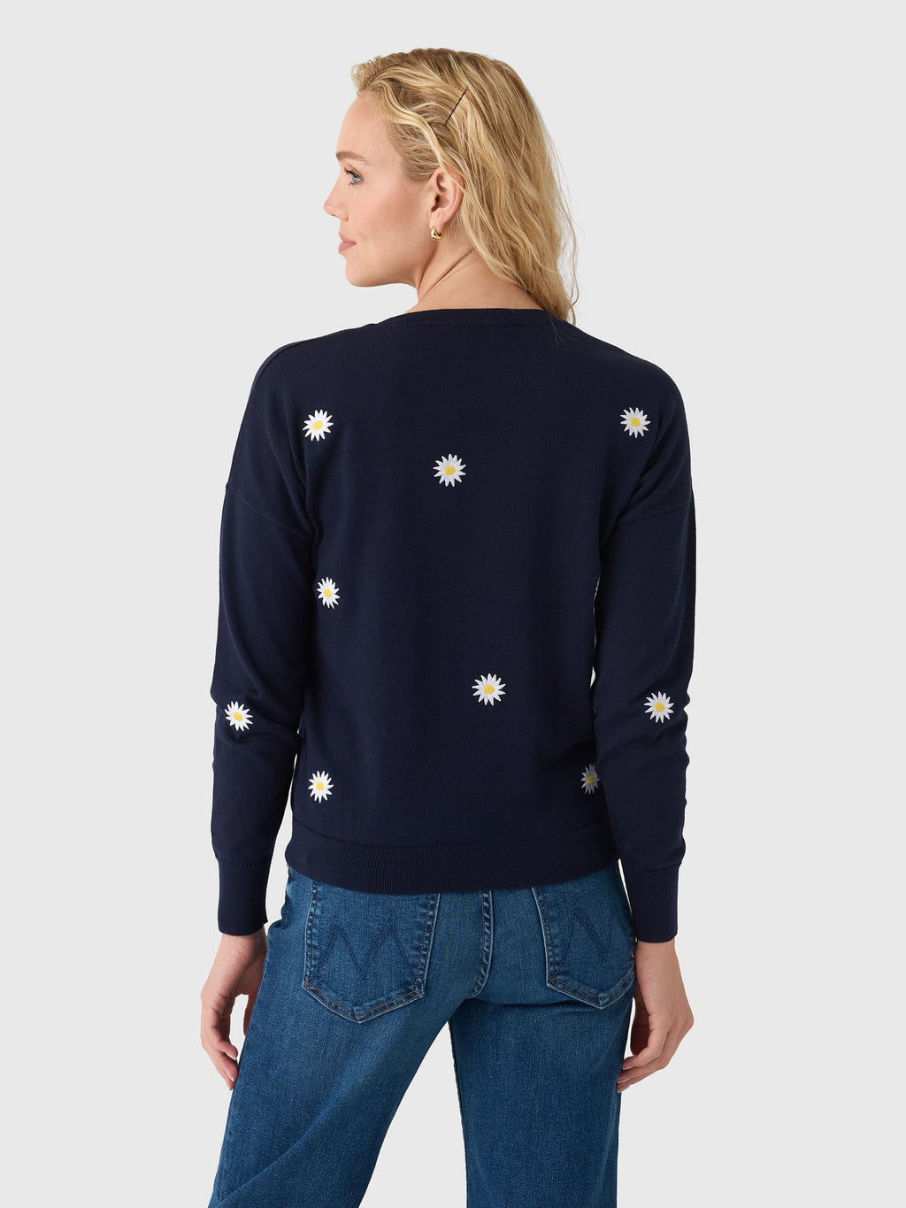 MVG Women's Daisy Crewneck Sweater