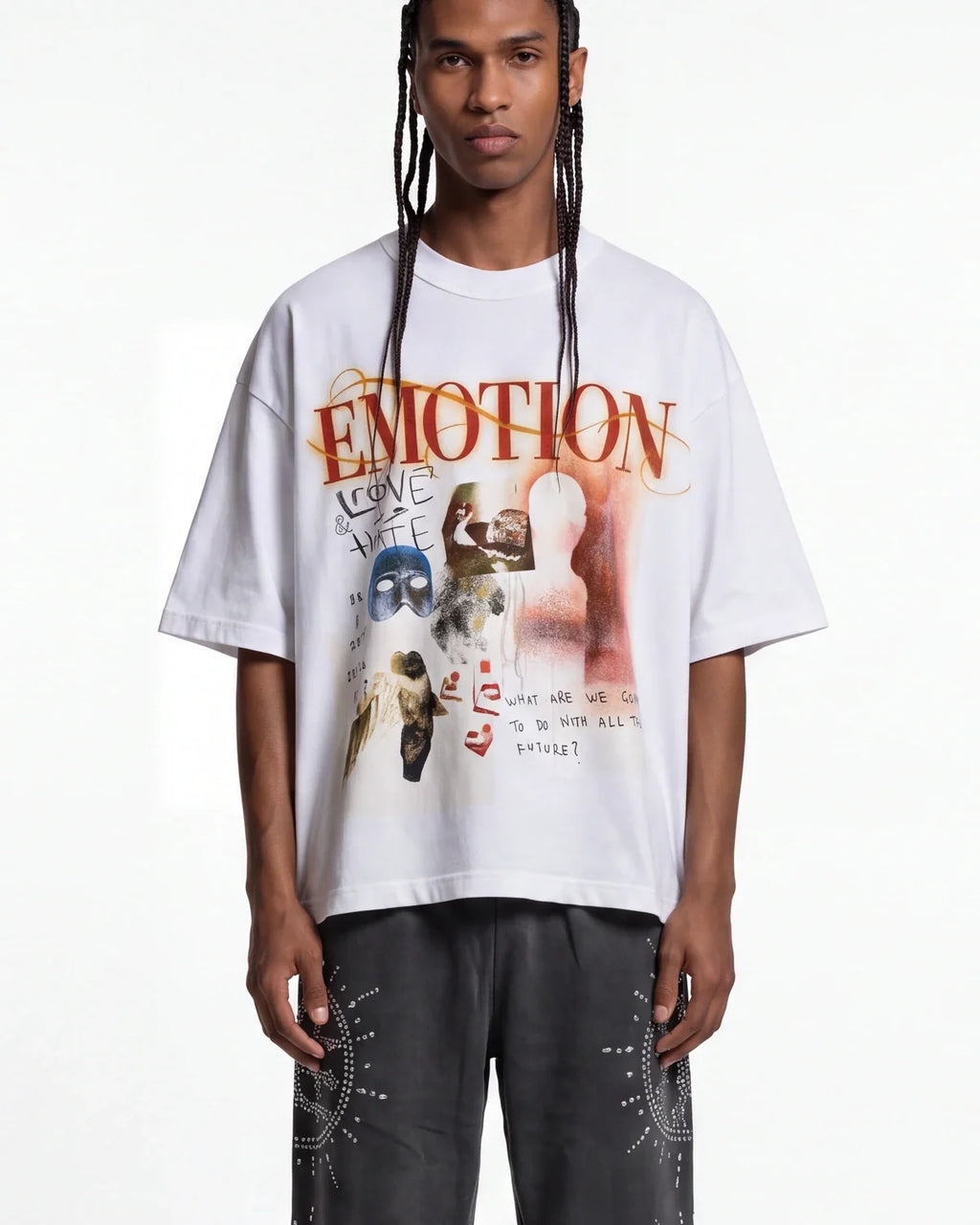 Mixed Emotion Deja Vu Tee Cream