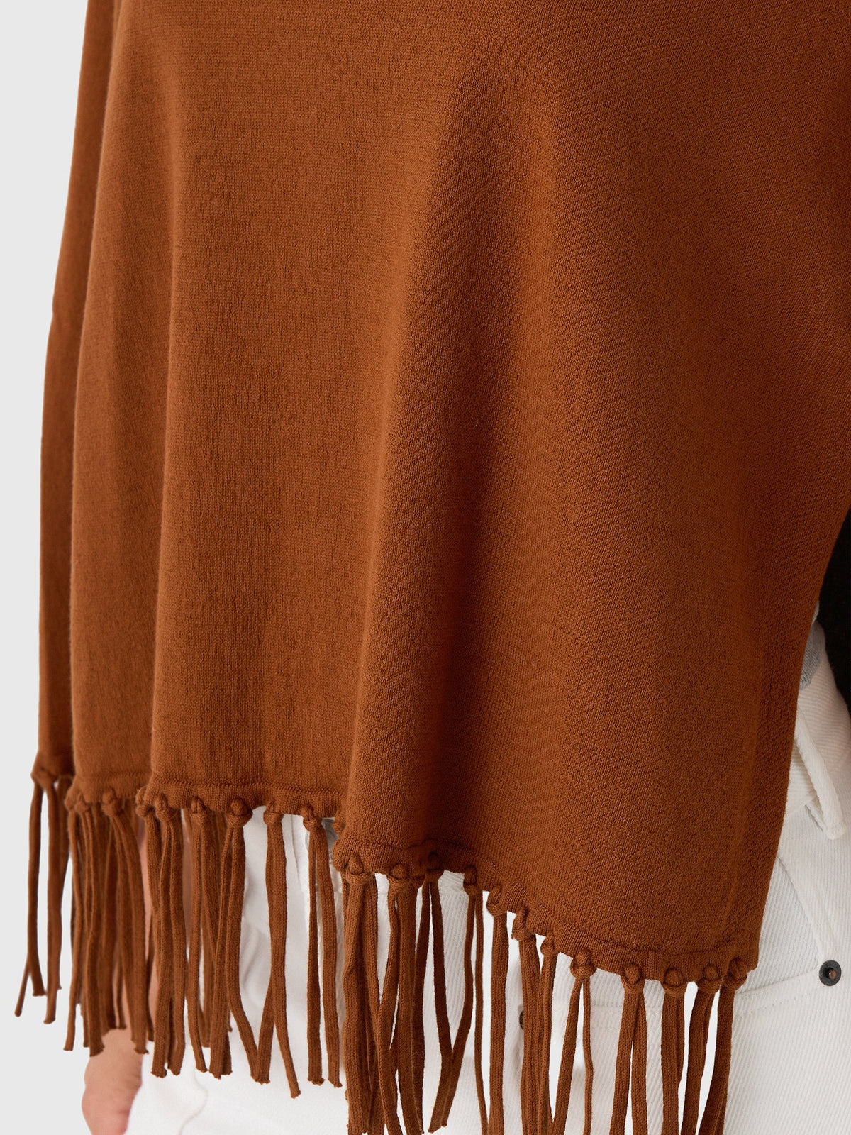 MVG Women's Fringe Poncho