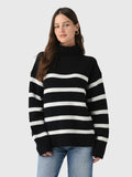 Alex Mill Women's Striped Nottinghill Turtleneck Sweater