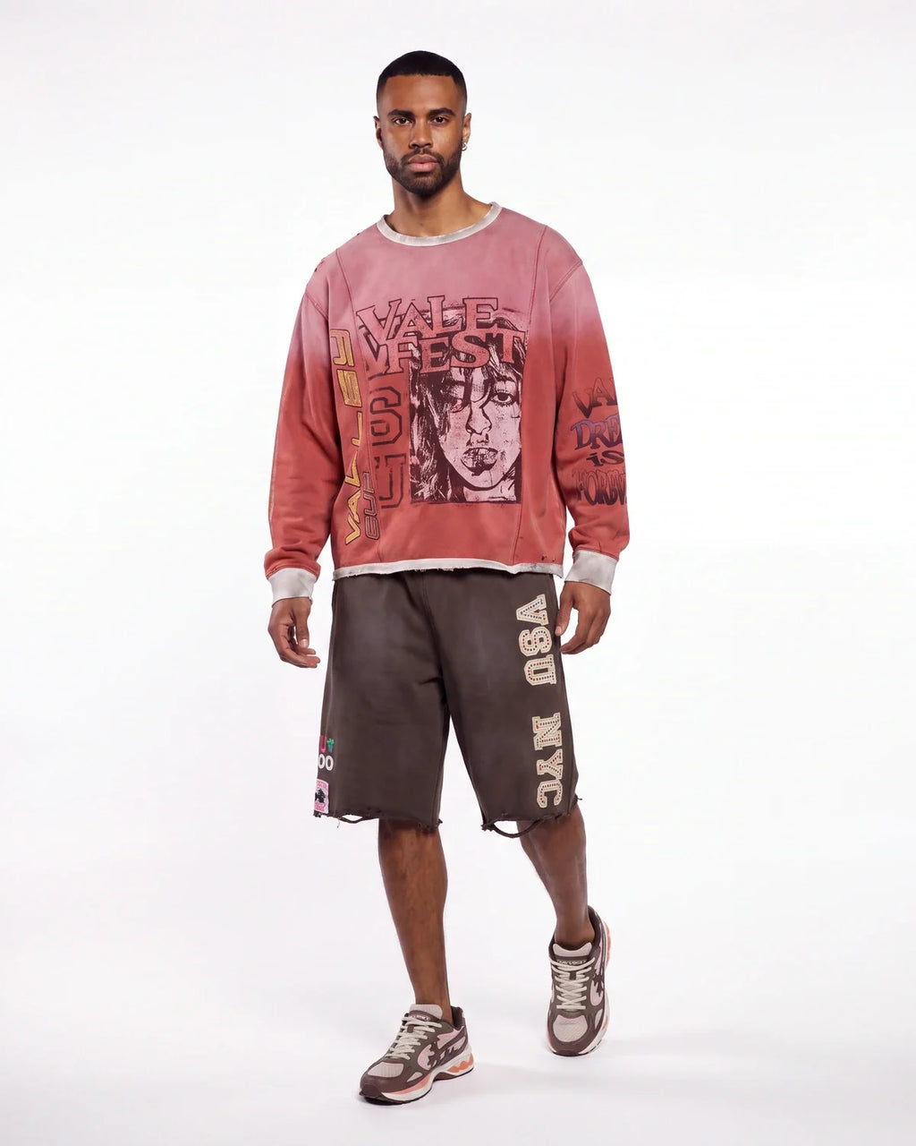 Vale Forever Hot Mess L/S Tee Red