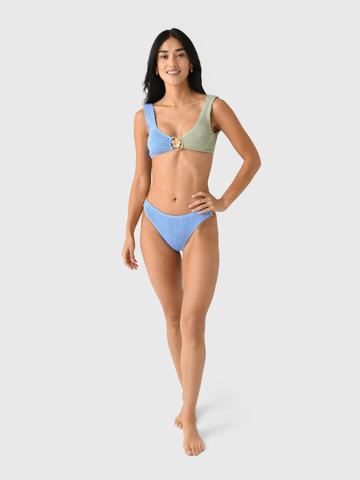 Cleonie Women's Lanai Kini Bikini Top