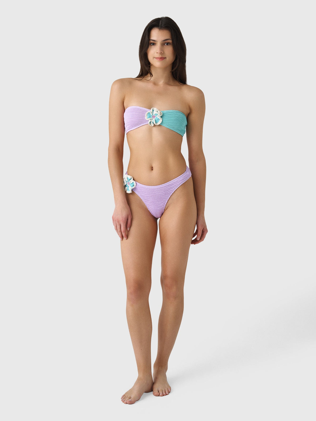 Cleonie Women's Orchid Brief Bikini Bottom