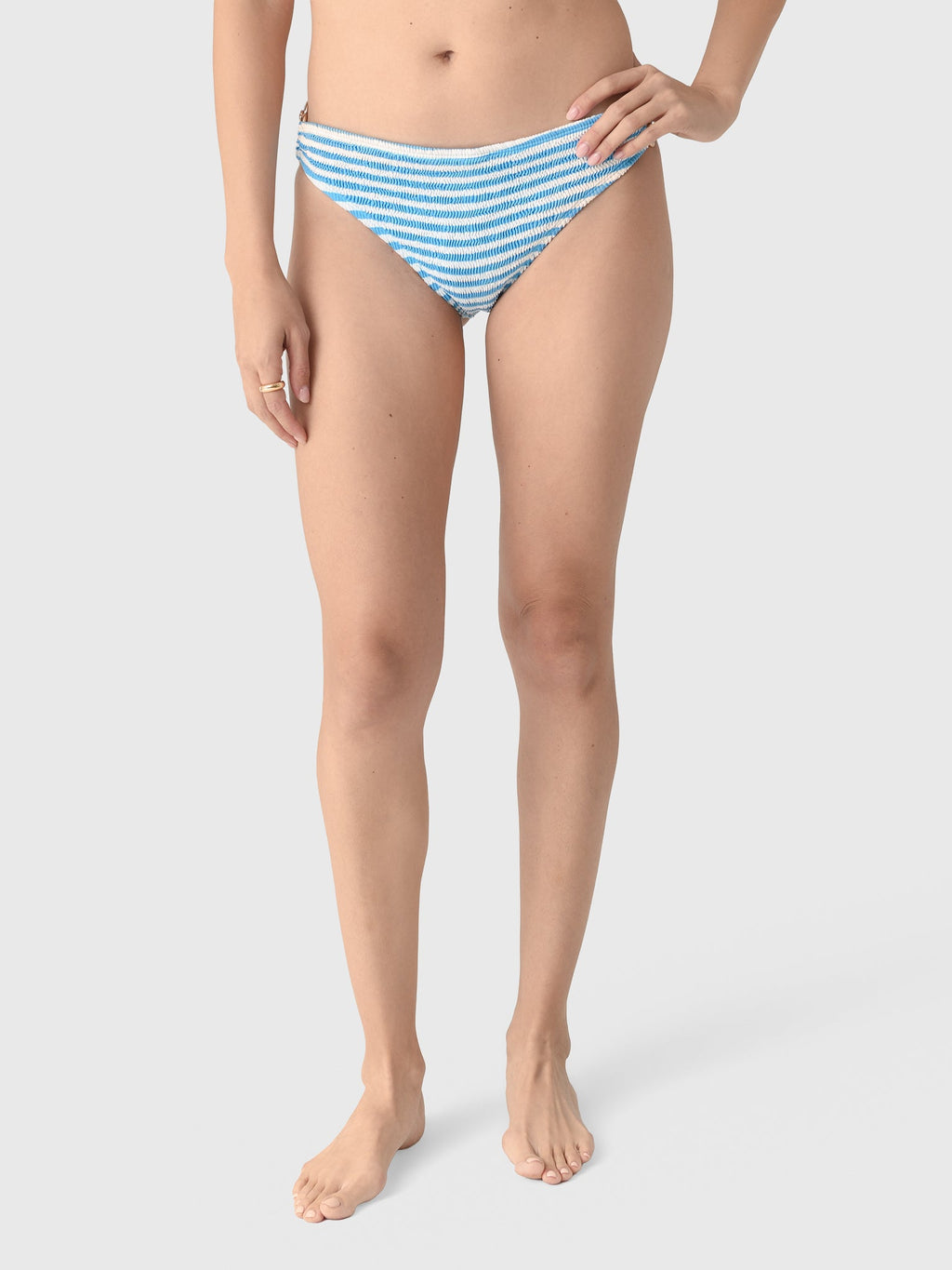 Cleonie Women's Rainbow Brief Bikini Bottom
