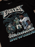 MITCHELL & NESS NFL TEE EAGLES BRIAN DAWKINS BLACK