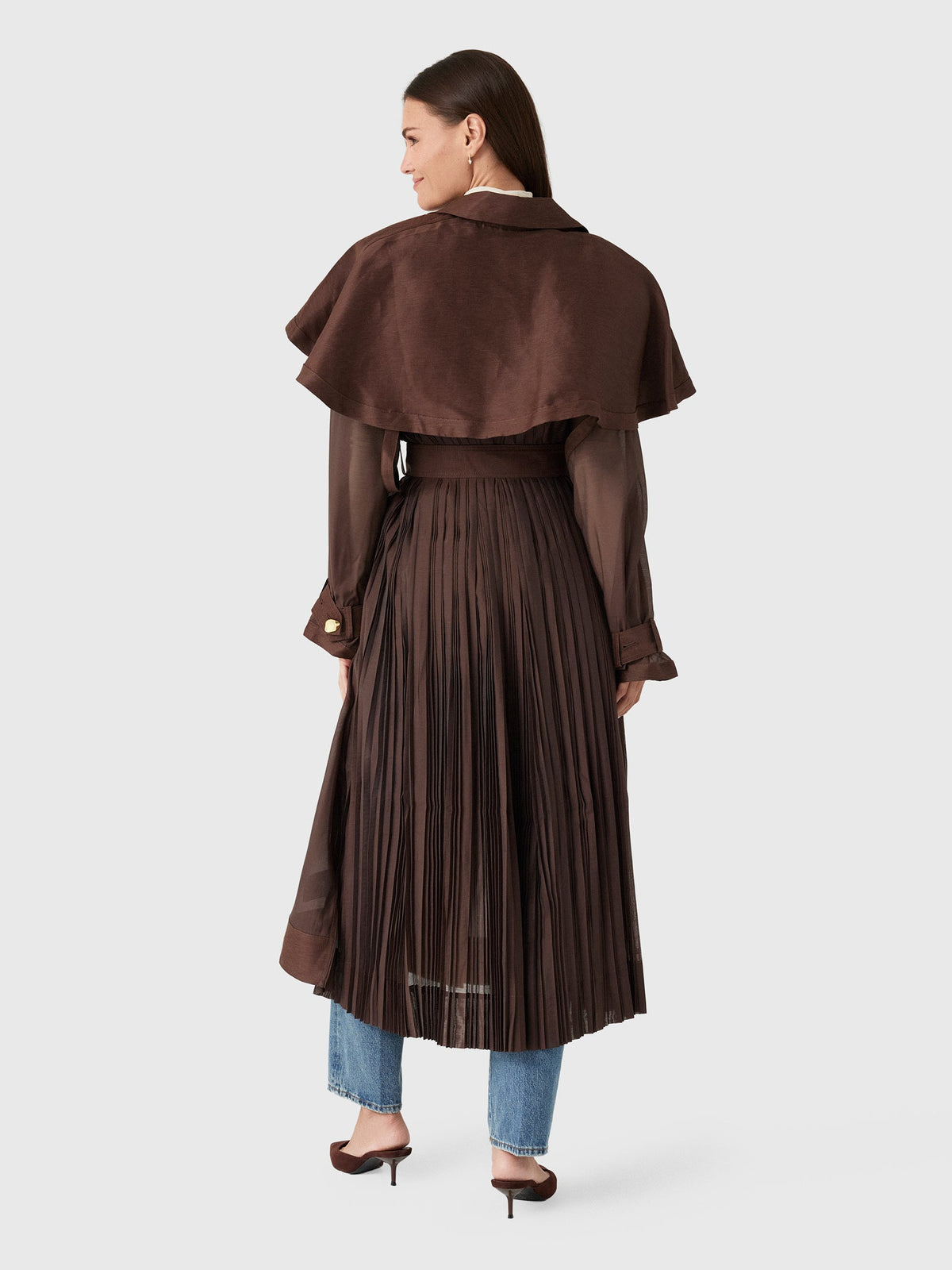 AJE Women's Whisper Trench Coat