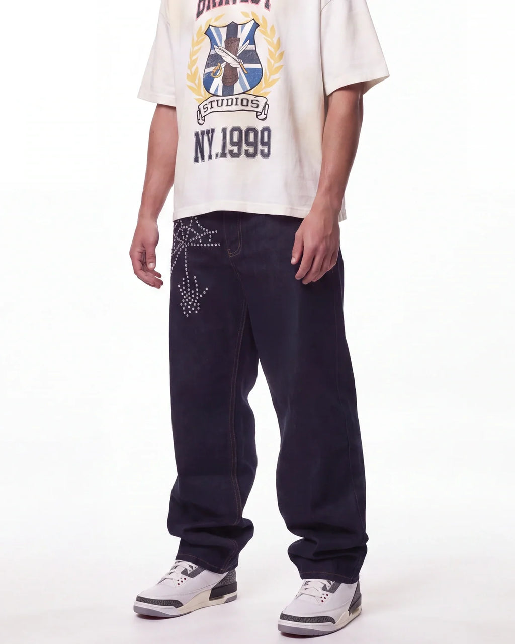 Boredom Kills Spider Pearl Denim Raw Indigo