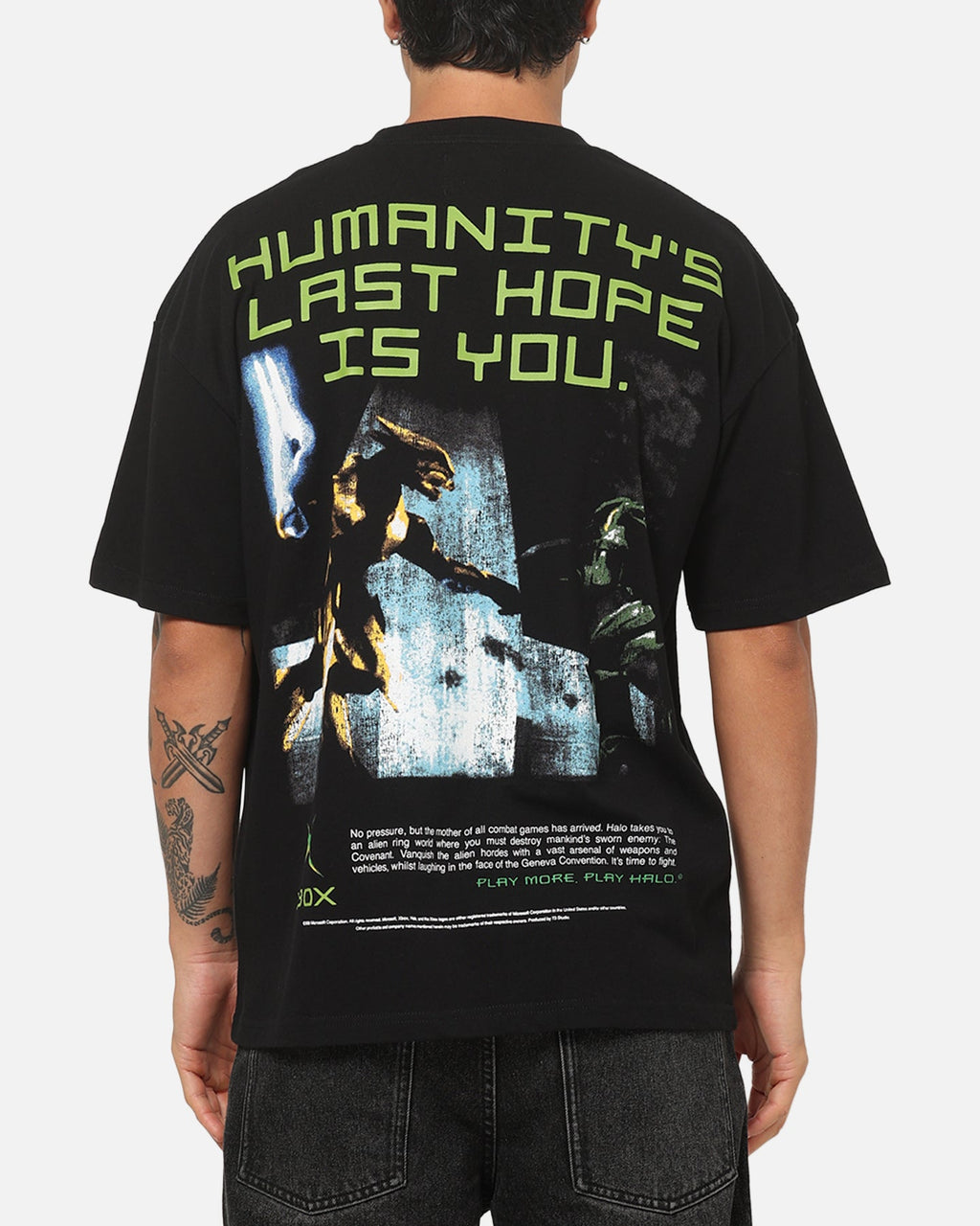 73Studio x Halo 2 Last Hope T-Shirt Black