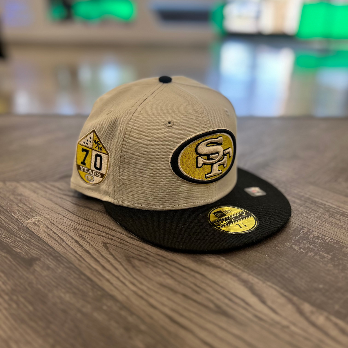 NEW ERA 59/50 TWO-TONE STONE SAN FRANSISCO 49ERS