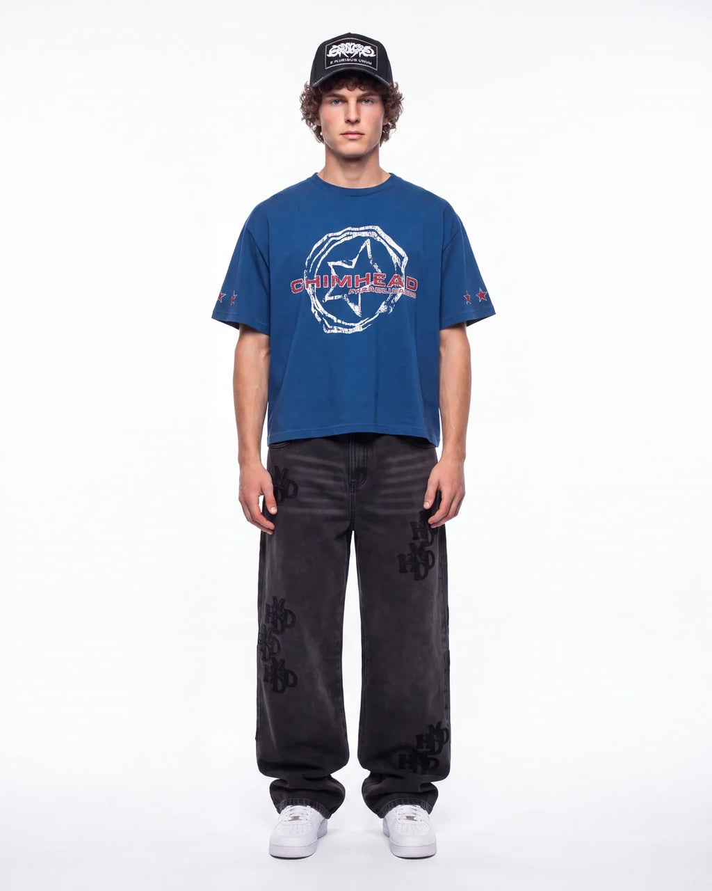HMDD Chimhead Tee Navy