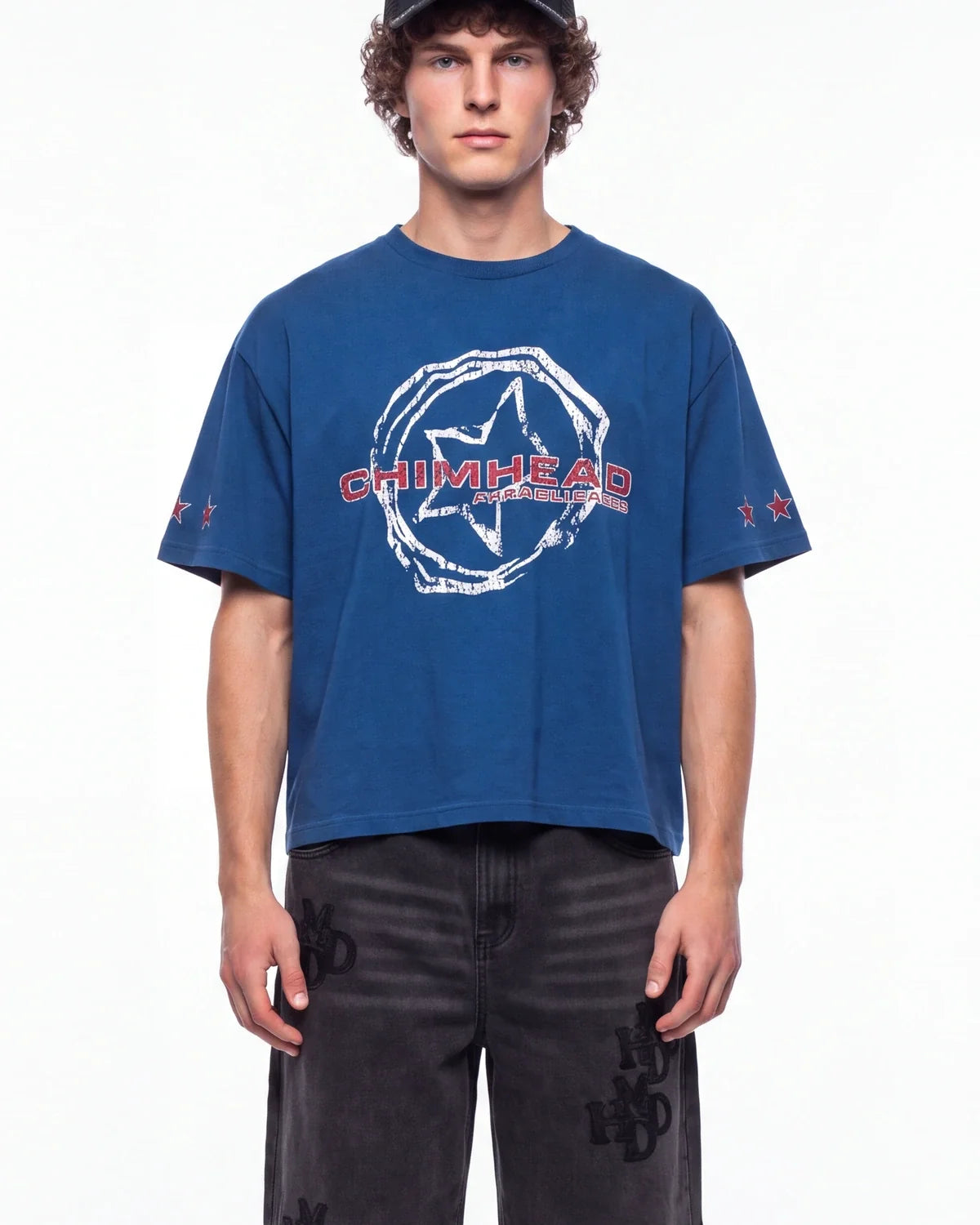 HMDD Chimhead Tee Navy