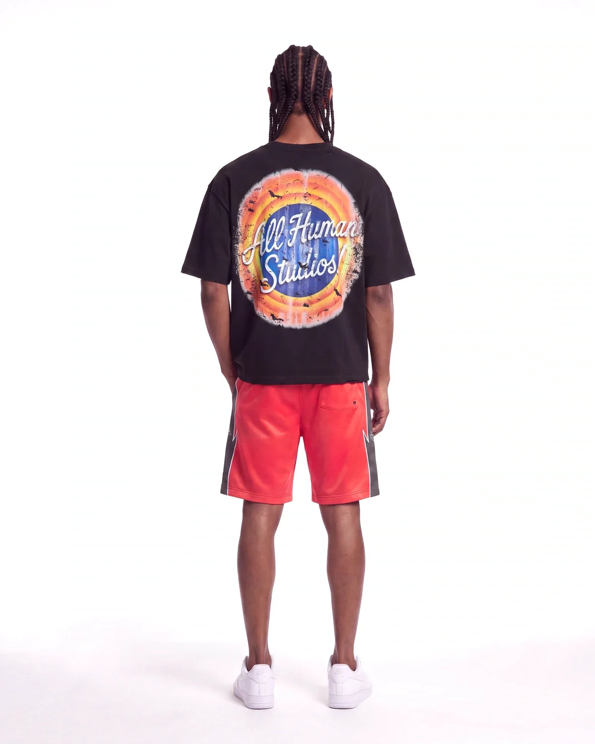 All Human Like Mike Tee Black
