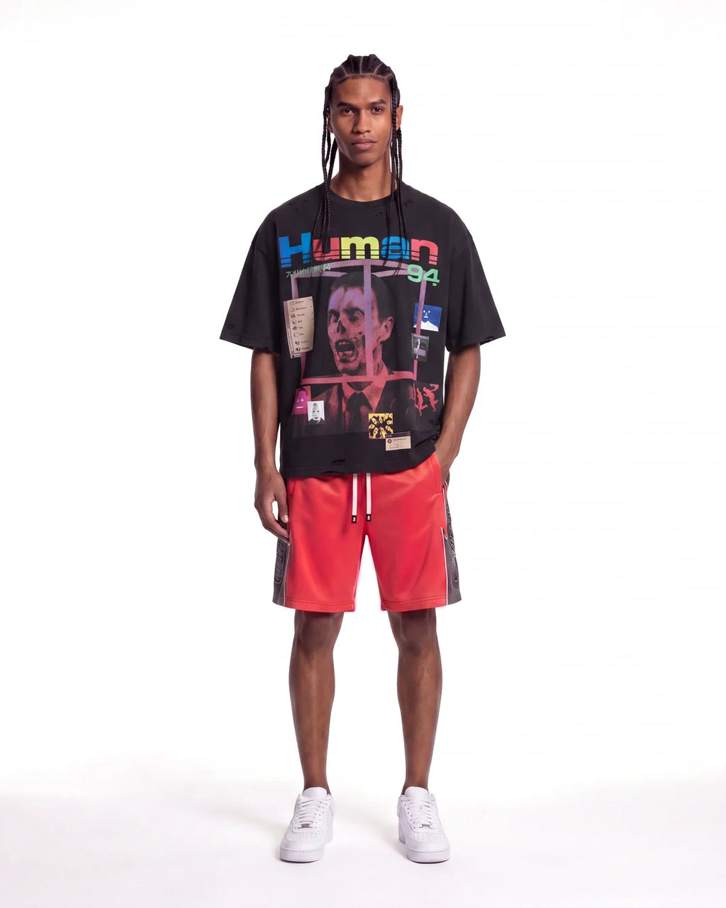 All Human BSOD Tee Black