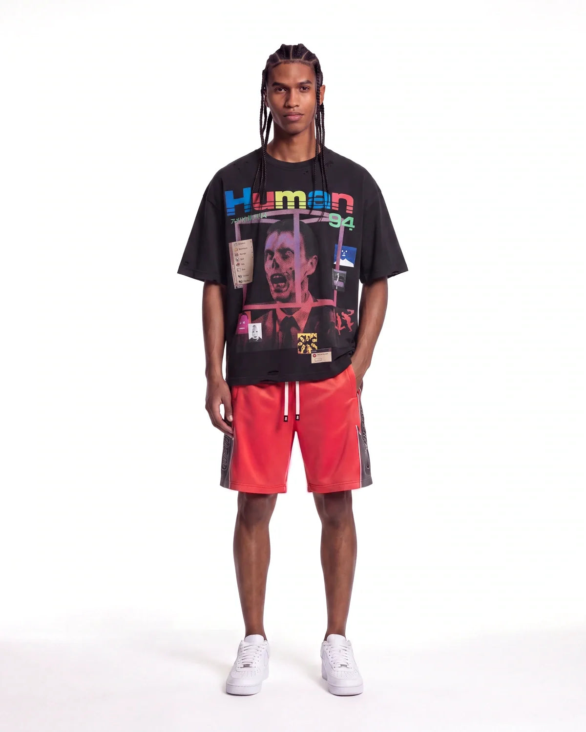 All Human BSOD Tee Black