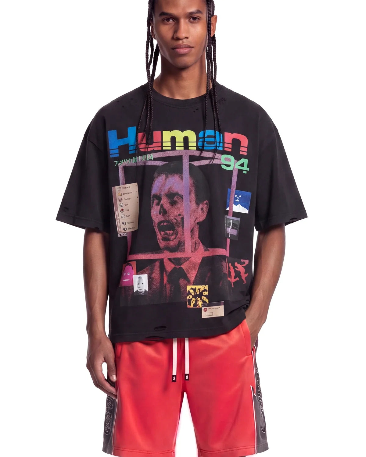All Human BSOD Tee Black