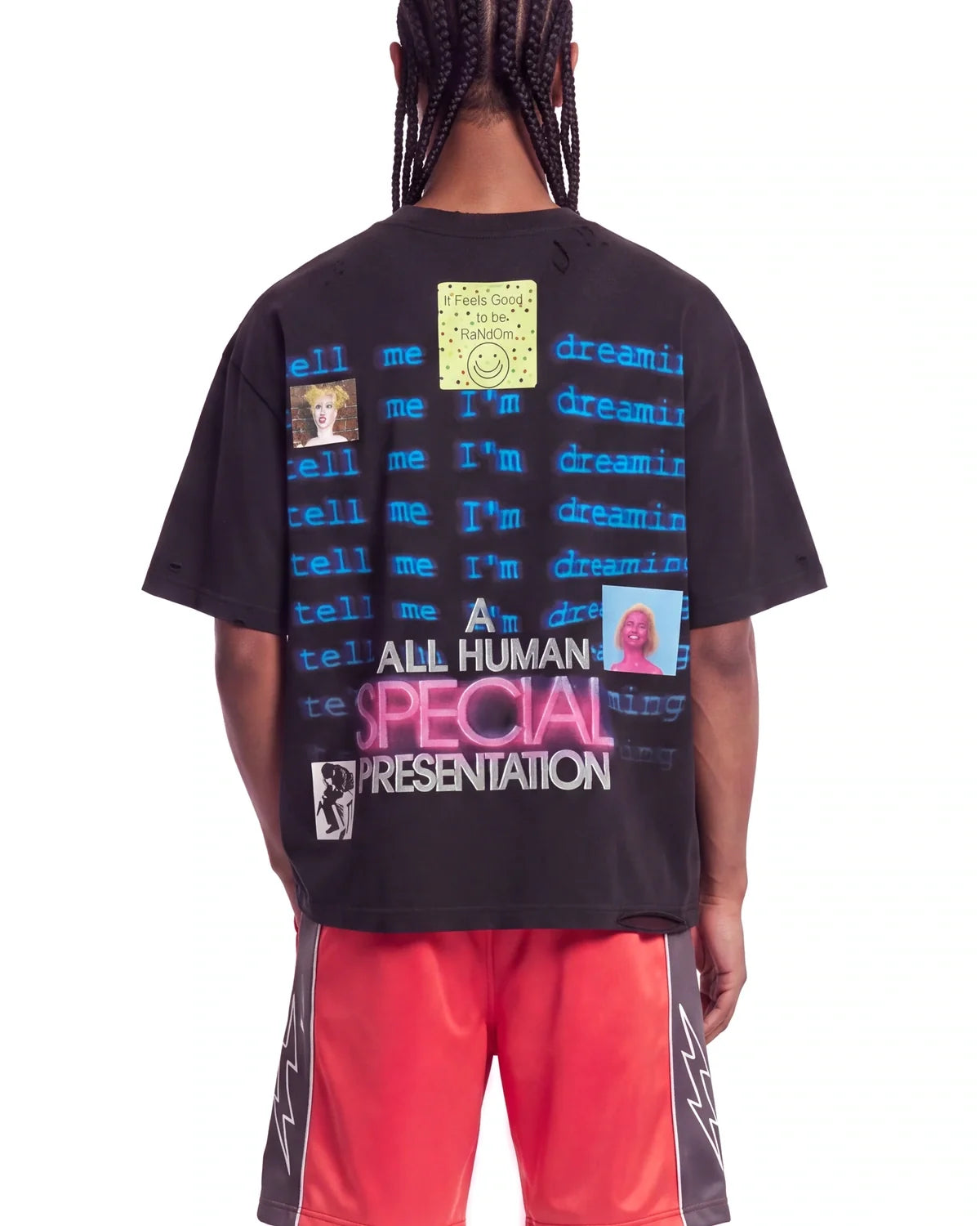 All Human BSOD Tee Black