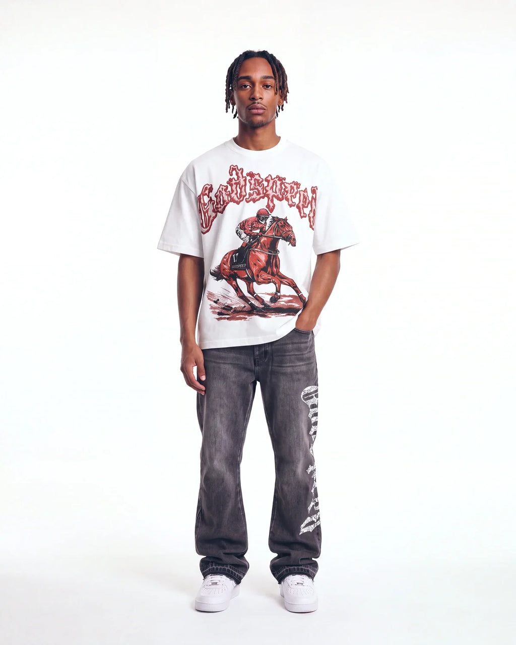 Godspeed Thoroughbred II NG Tee Snow White