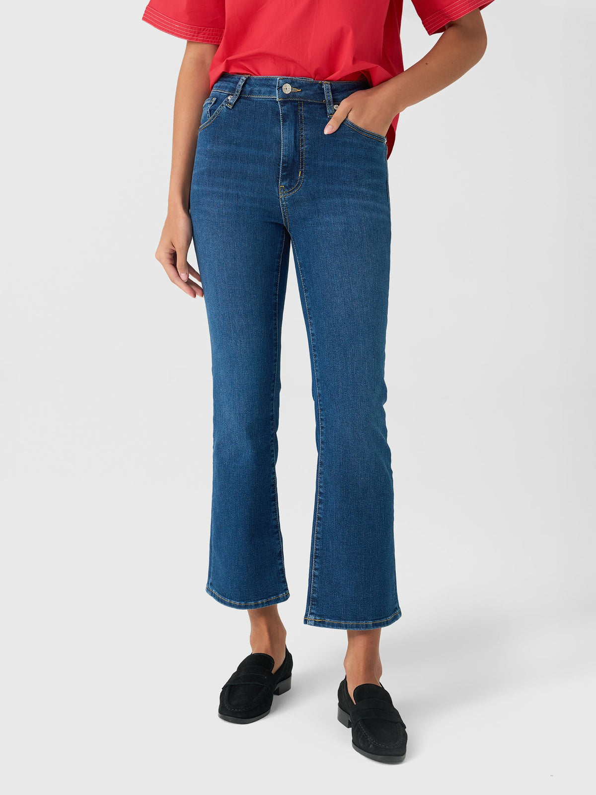 Frame Women's The Reboot Crop Jean