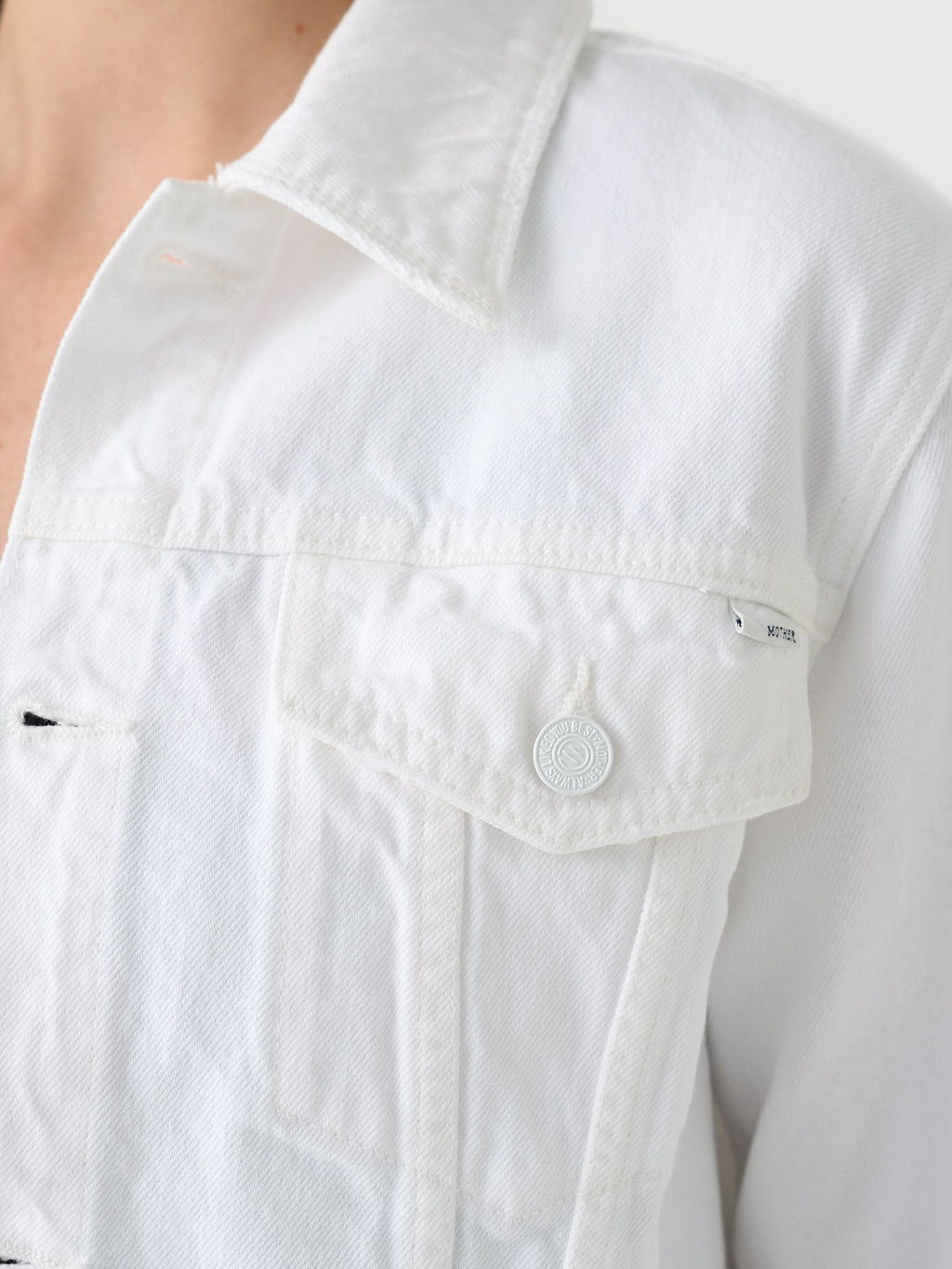 Mother Women's The Bruiser Denim Jacket