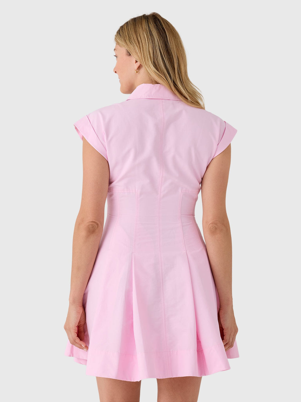 Simkhai Women's Clemmie Cotton Mini Dress