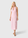 Simkhai Women's Clairmont Halter Midi Dress