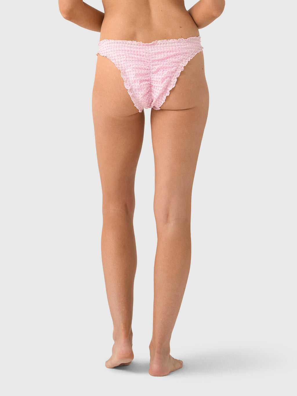 Simkhai Women's Maelie Ruched Bikini Bottom