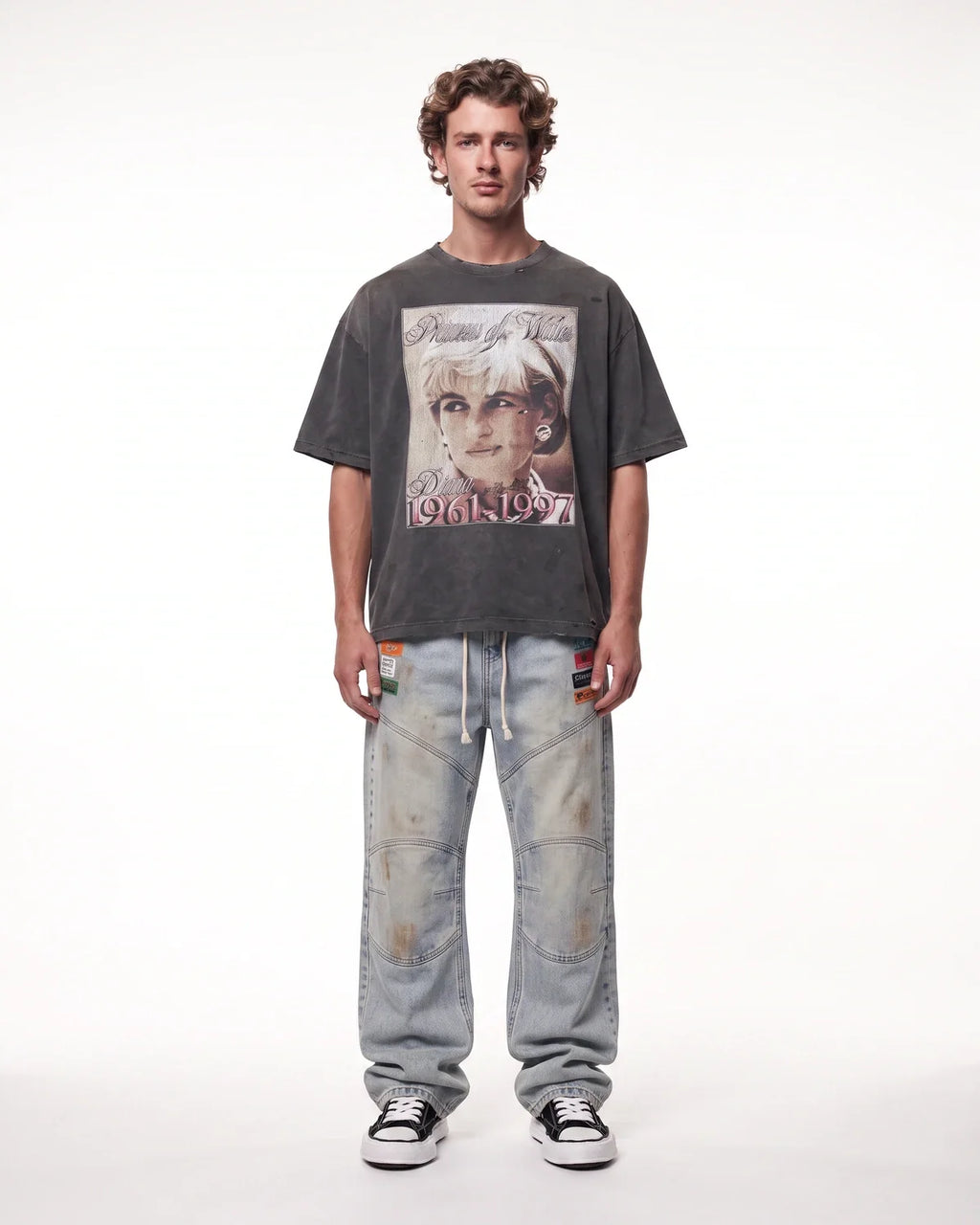 Triple Sevens Moto Denim Pants Blue
