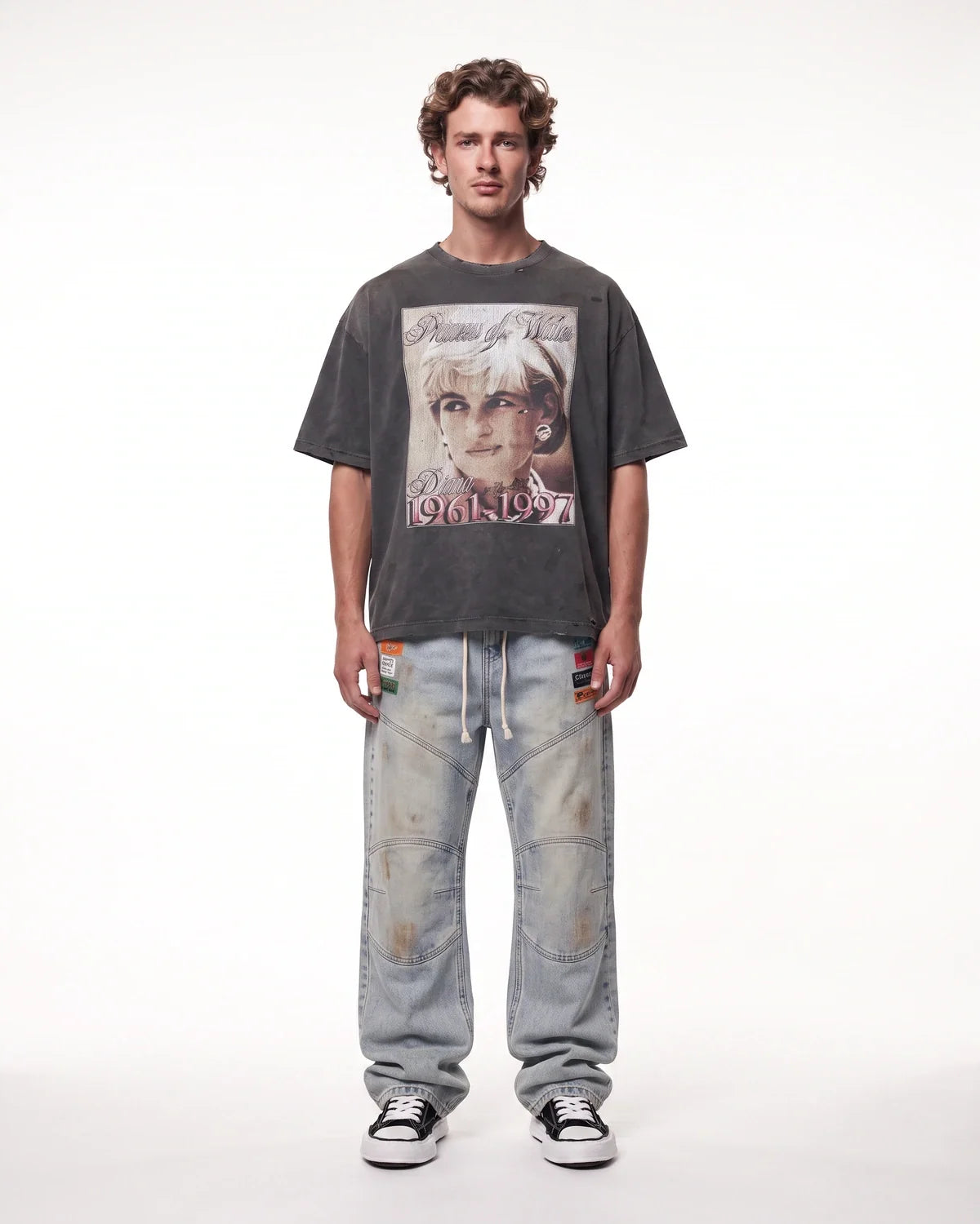 Triple Sevens Diana Tee Black