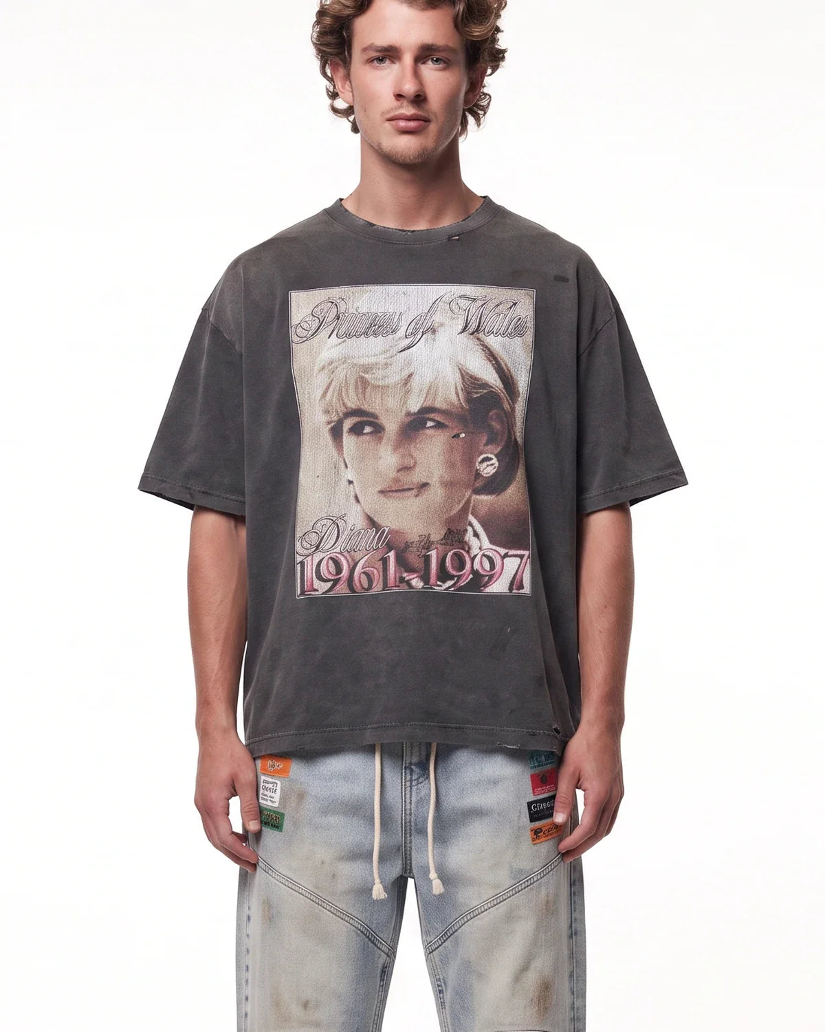 Triple Sevens Diana Tee Black