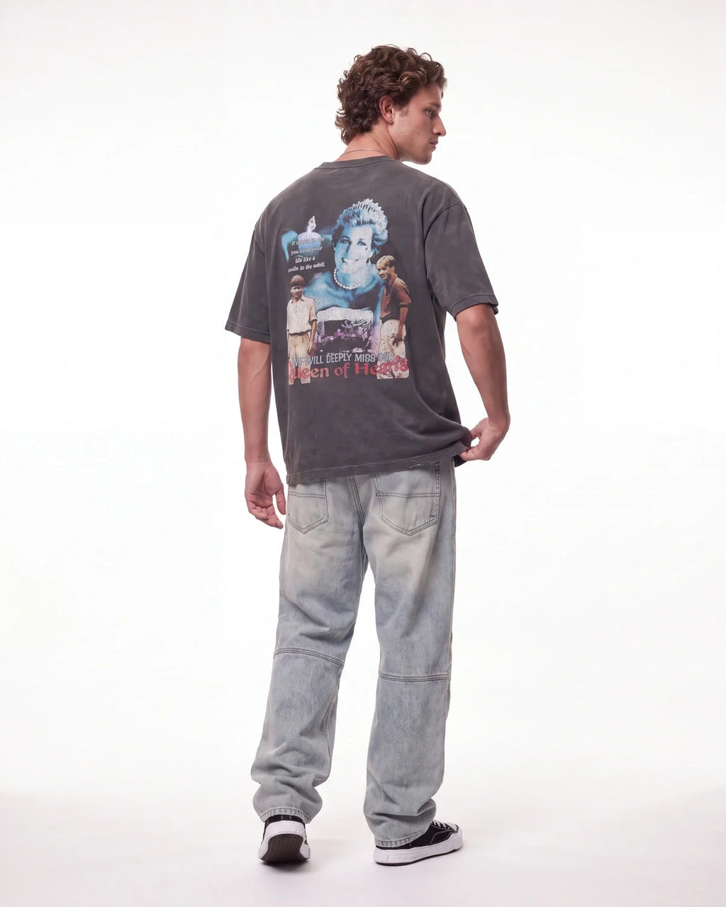 Triple Sevens Diana Tee Black