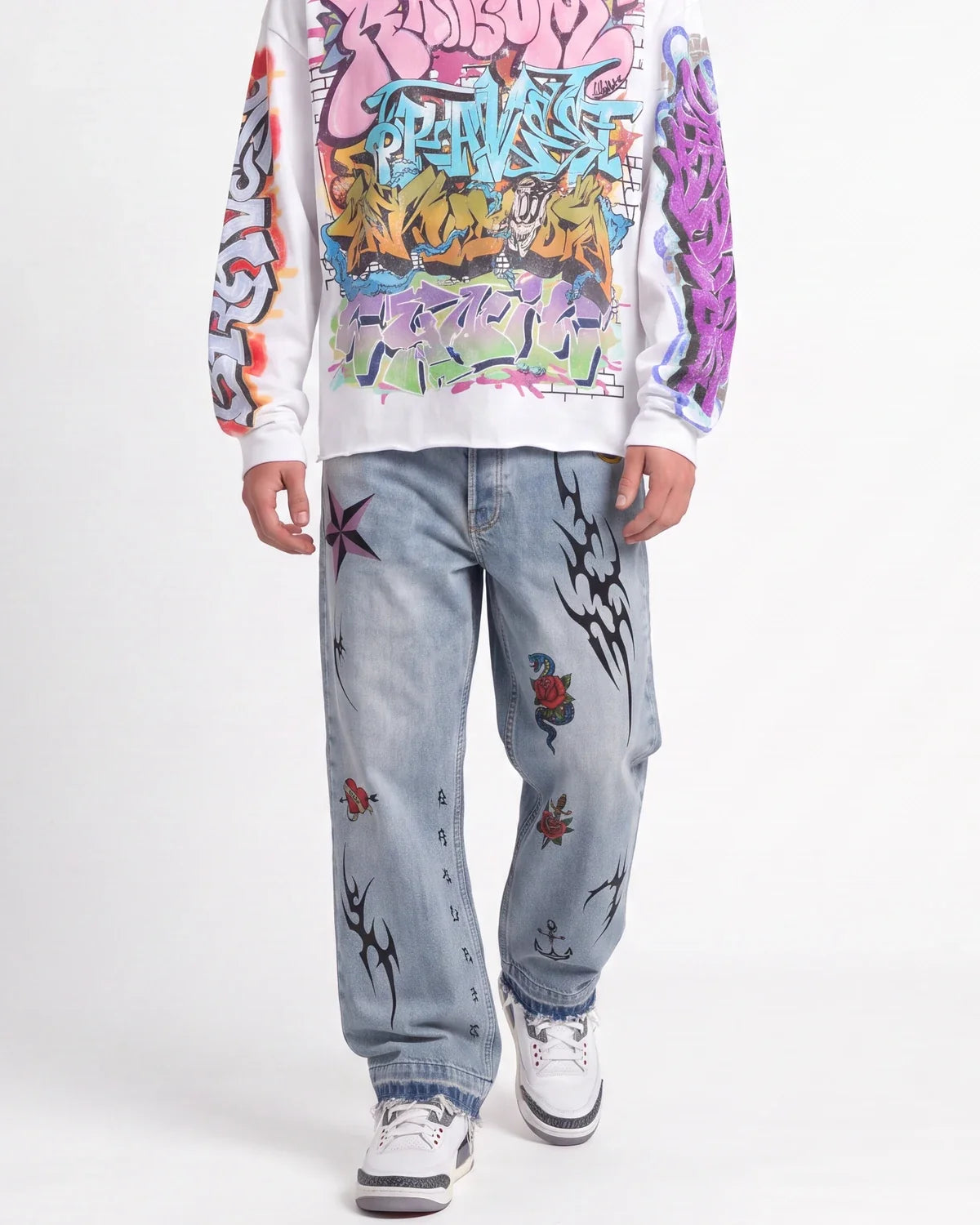 Bravest Studios Tattoo Denim Blue