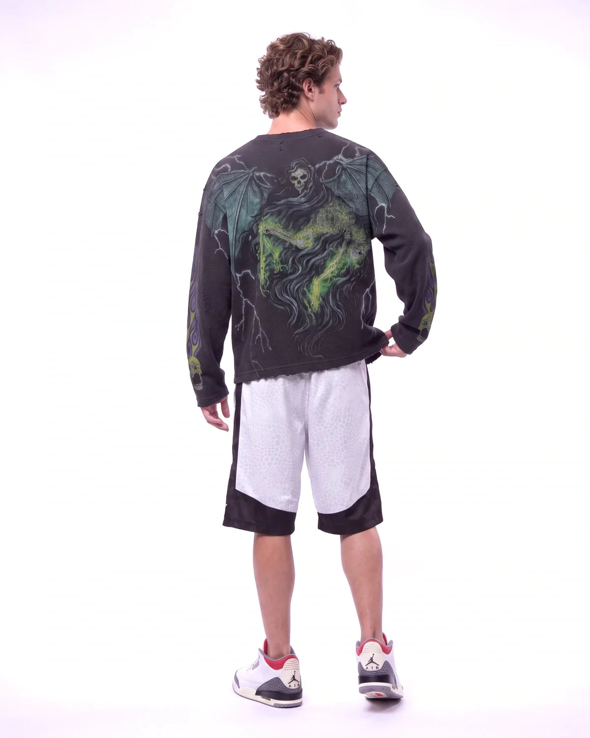 Triple Sevens Lounge Shorts Grey