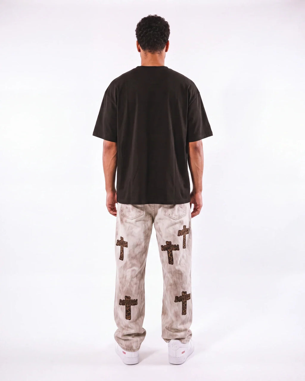 Bottega Desires Holy Grail Denim Pants Dirty White