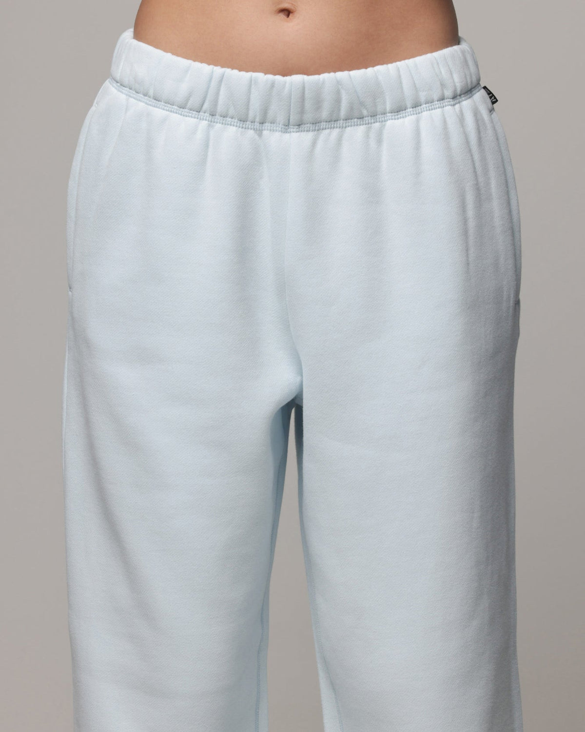 American Thrift Women's Straight Leg Trackpants Light Blue