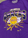 NBA EARTHQUAKE TEE LAKERS PURPLE