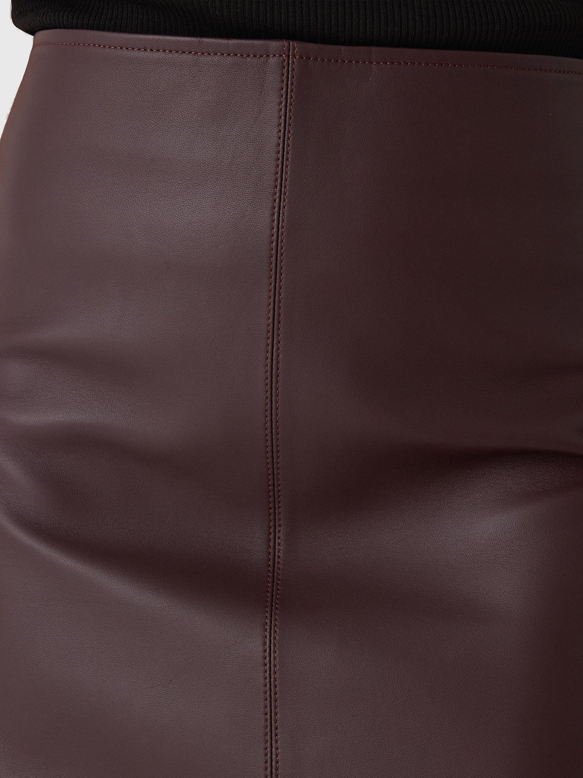 ALC Women's Marta Leather Midi Skirt