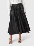 ALC Women's Etta Vegan Leather Midi Skirt