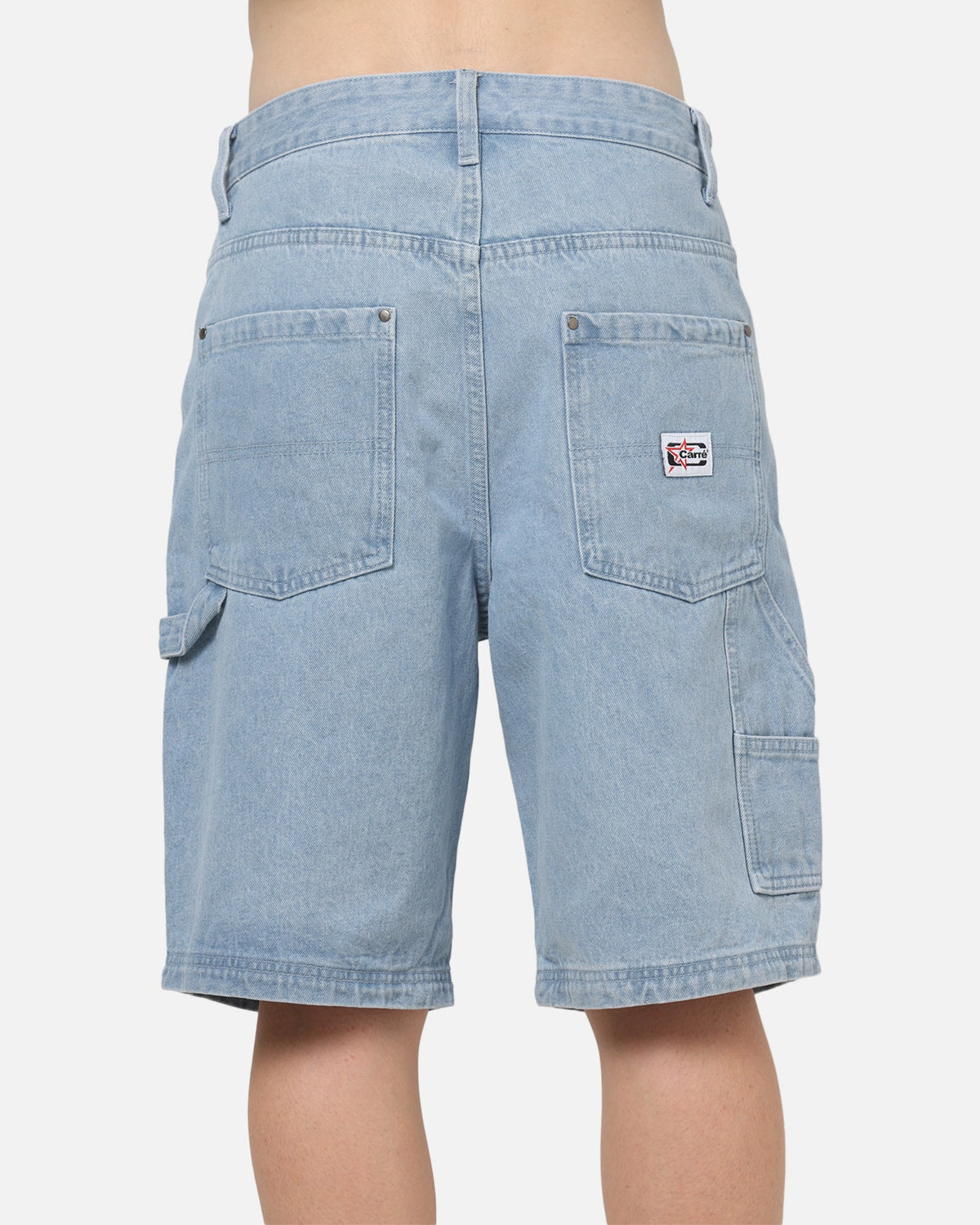 Carre Carpenter Jorts Light Blue Wash