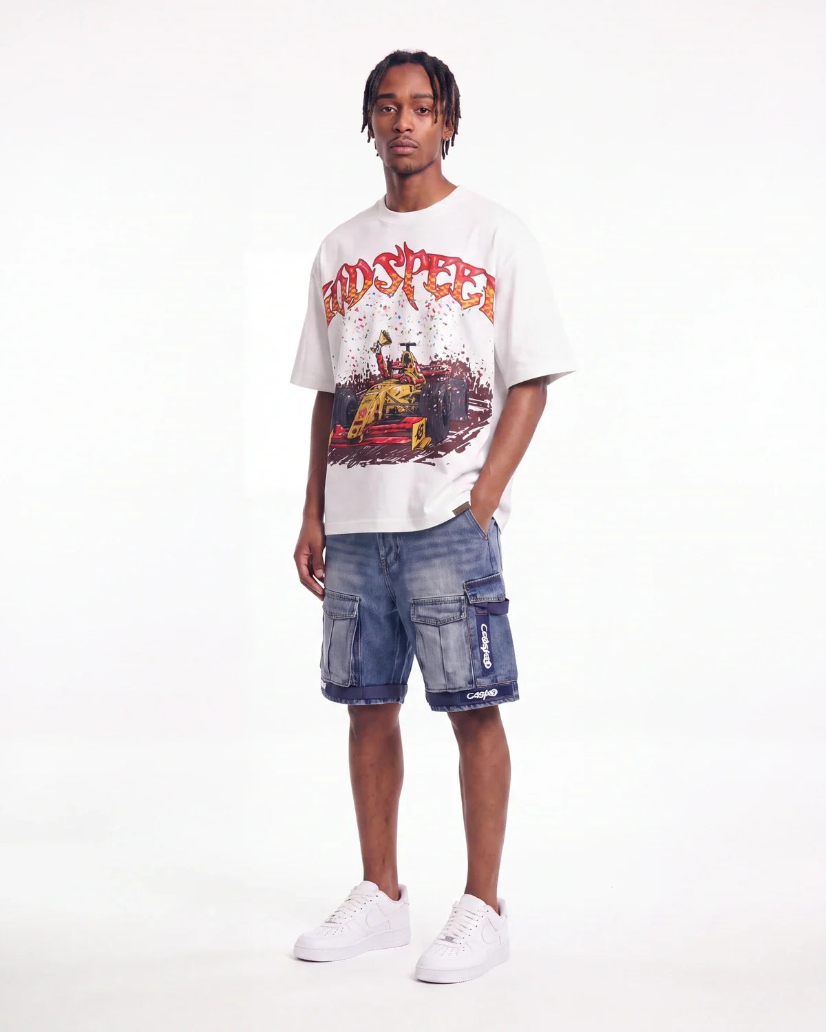 Godspeed F1 Dreams Tee NG White