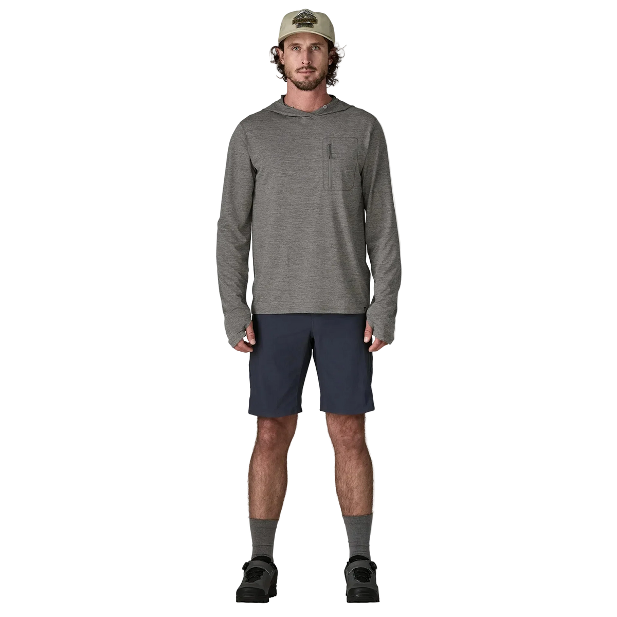 Men's Capilene® Cool Sun Hoody (Forge Grey)