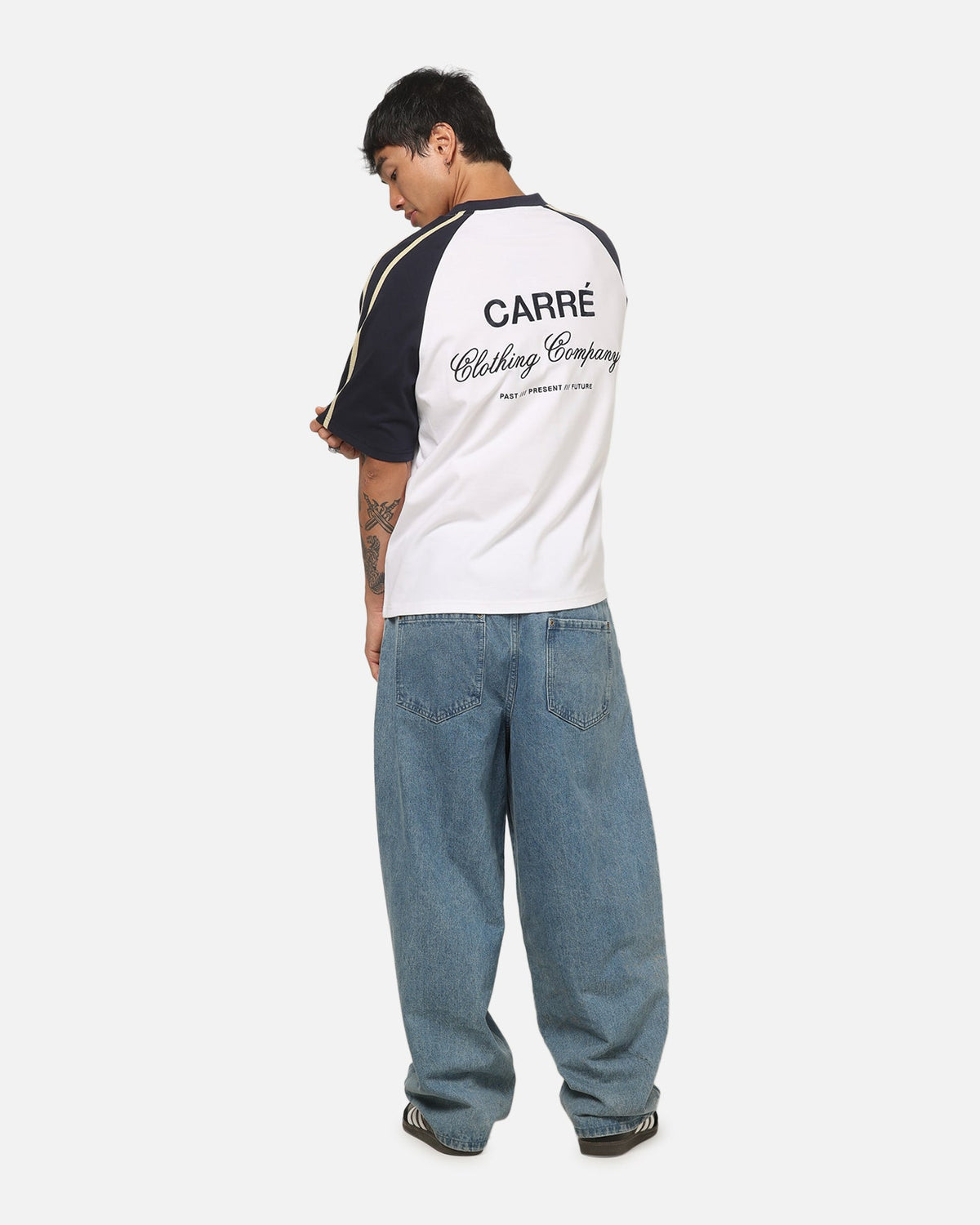 Carre Legacy Raglan T-Shirt White