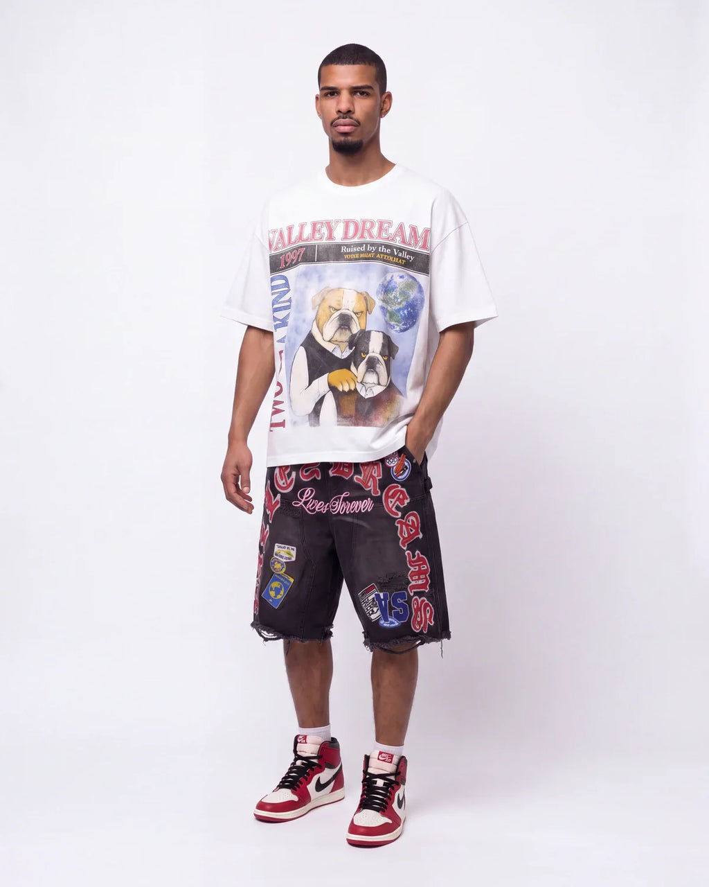 Vale Forever Workshop Jorts Black